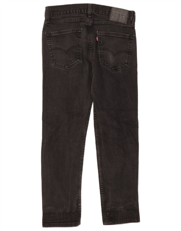 Jeans Levi's Uomo 502 affusolati W33 L27 Cotone Nero