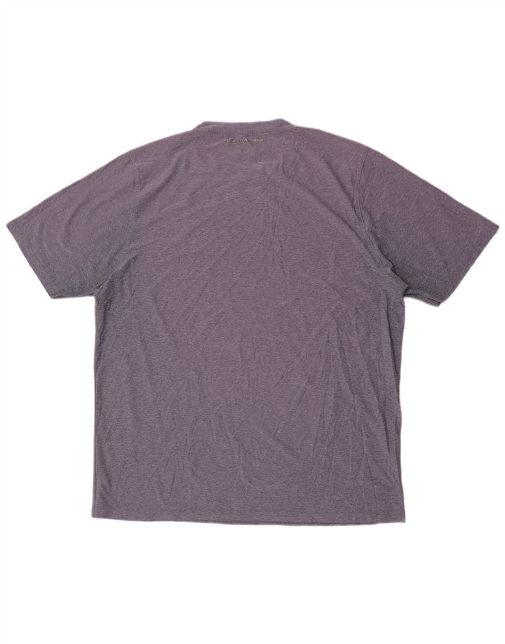 Maglietta da uomo UNDER ARMOUR XL viola screziato
