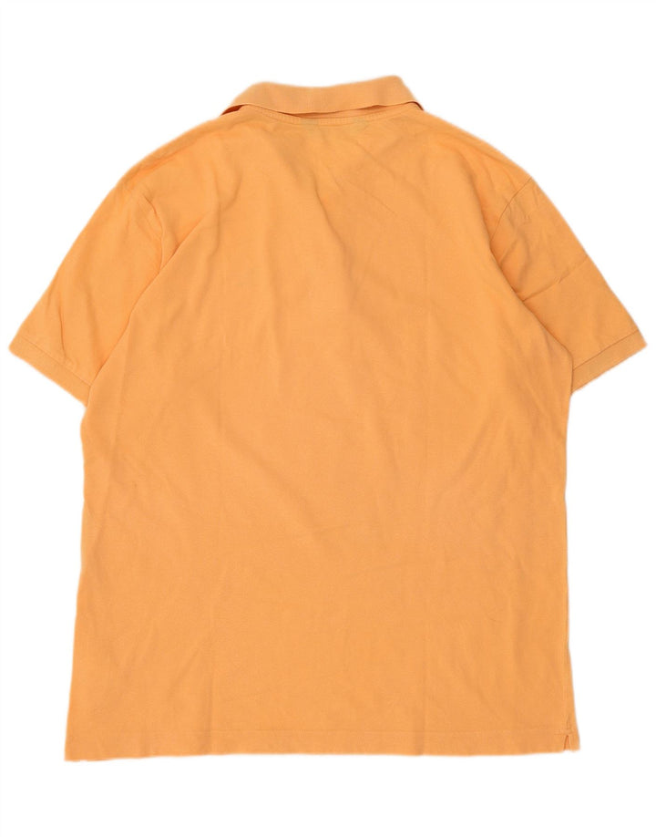 Polo Uomo Kappa Large Arancione In Cotone