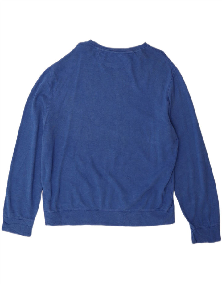 POLO RALPH LAUREN Womens Performance Sweatshirt Jumper UK 16 Large Blue