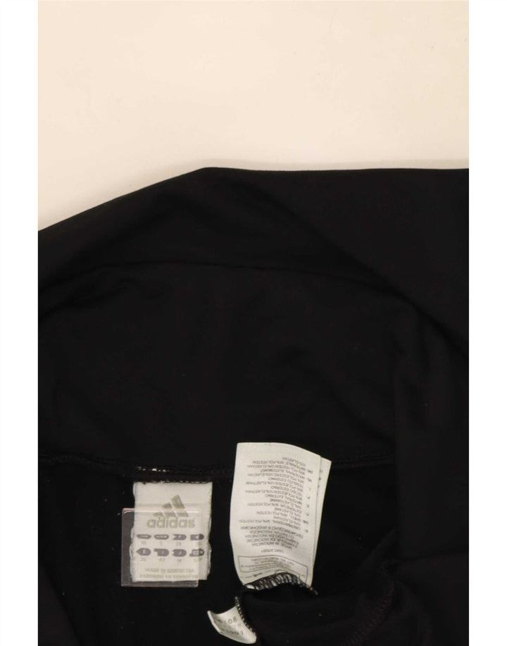 Giacca da tuta da donna Adidas UK 10 Small Poliestere nero