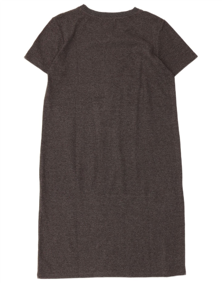 Abito a trapezio da donna Zara UK 10 piccolo grigio