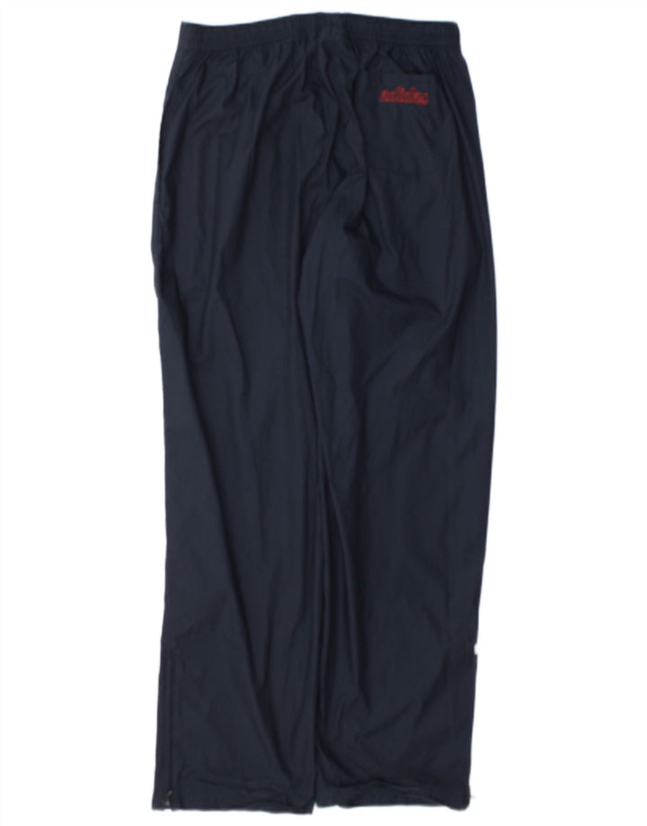 Pantaloni da tuta da uomo Adidas medi in poliestere blu navy