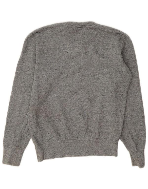 Felpa oversize con grafica da donna Champion UK 6 XS grigio chiazzato