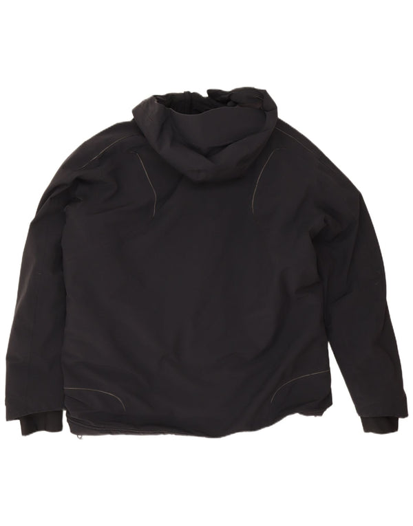 Giacca antipioggia da uomo con cappuccio Vision UK 40 Large blu navy in poliammide
