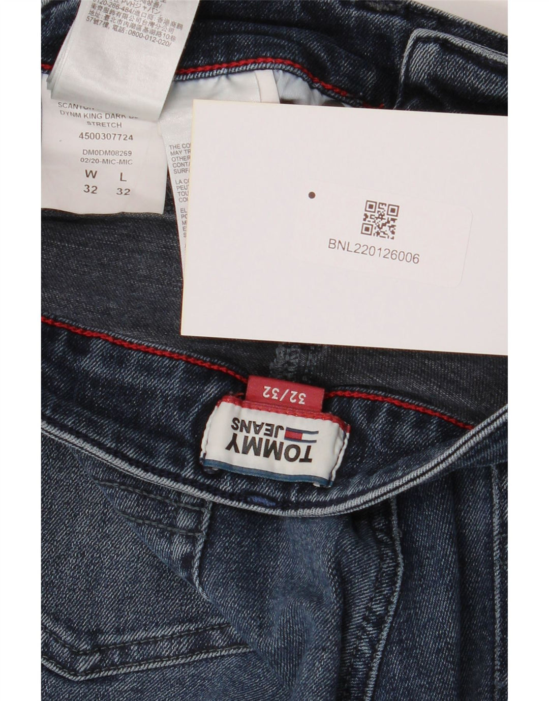 Jeans slim da uomo Tommy Hilfiger W32 L32 Blu