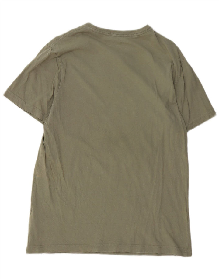 T-shirt grafica da uomo Hurley Top in cotone verde medio