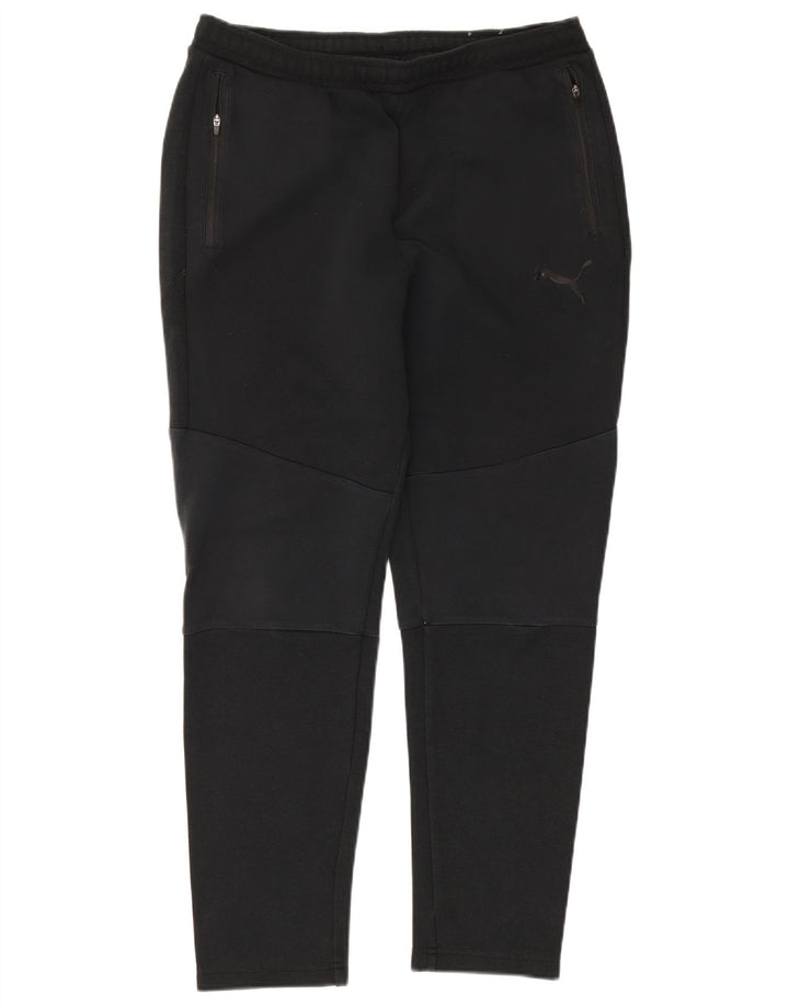 Pantaloni da tuta da uomo PUMA grandi in cotone nero
