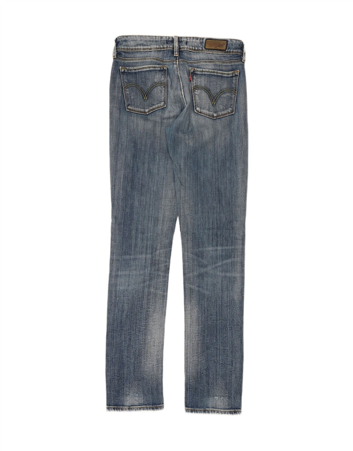 LEVI'S Womens 571 Slim Jeans W32 L34 Blue Cotton Vintage Levi's and Second-Hand Levi's from Messina Hembry 