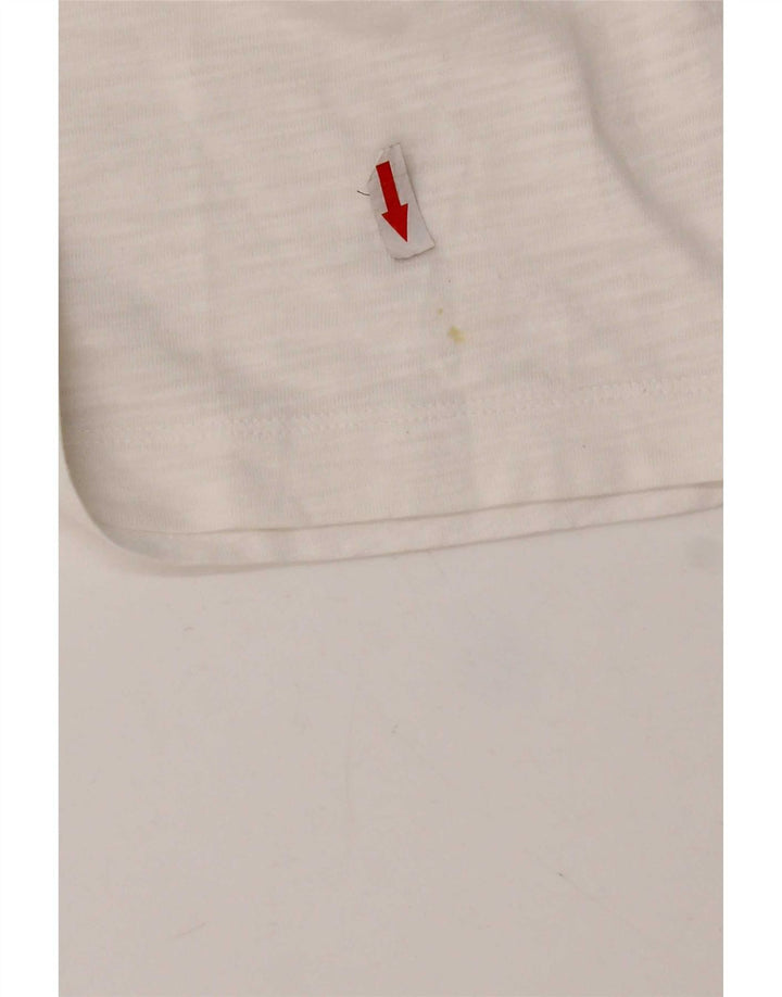 Maglietta da donna Calvin Klein Jeans Top UK 14 Medium White