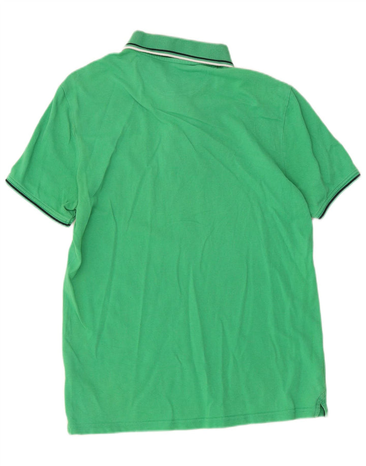 Polo da uomo Champion piccola in cotone verde