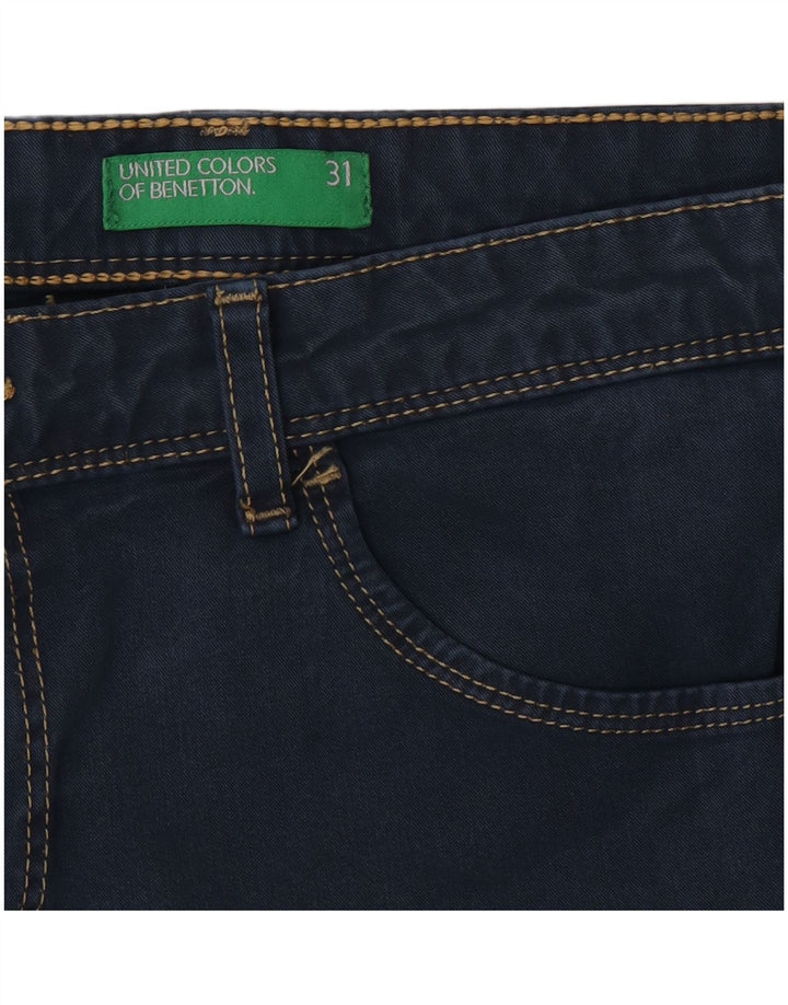 Jeans skinny da donna Benetton W31 L30 Blu navy