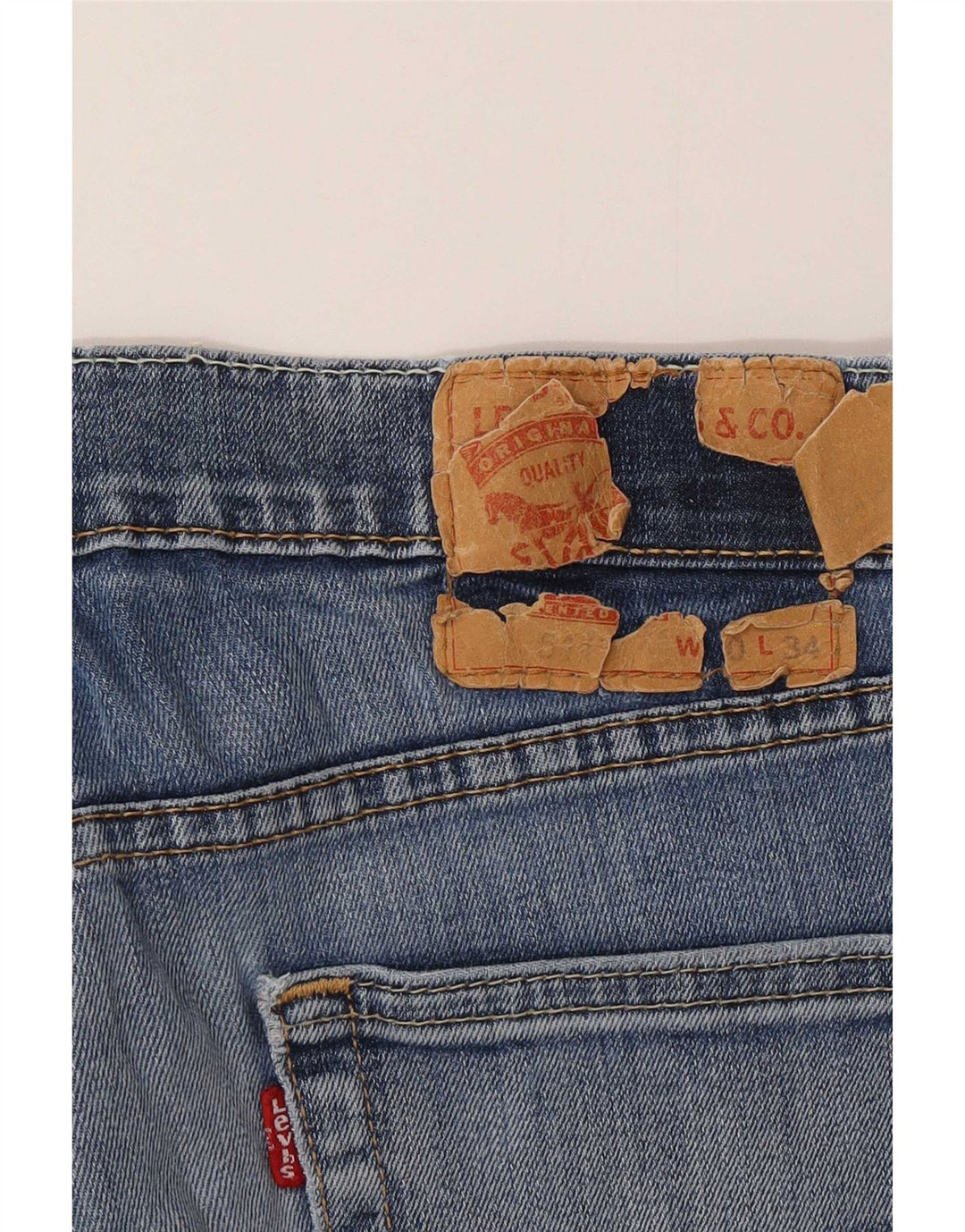 Jeans Levi's Uomo 511 Slim W30 L34 Cotone Blu