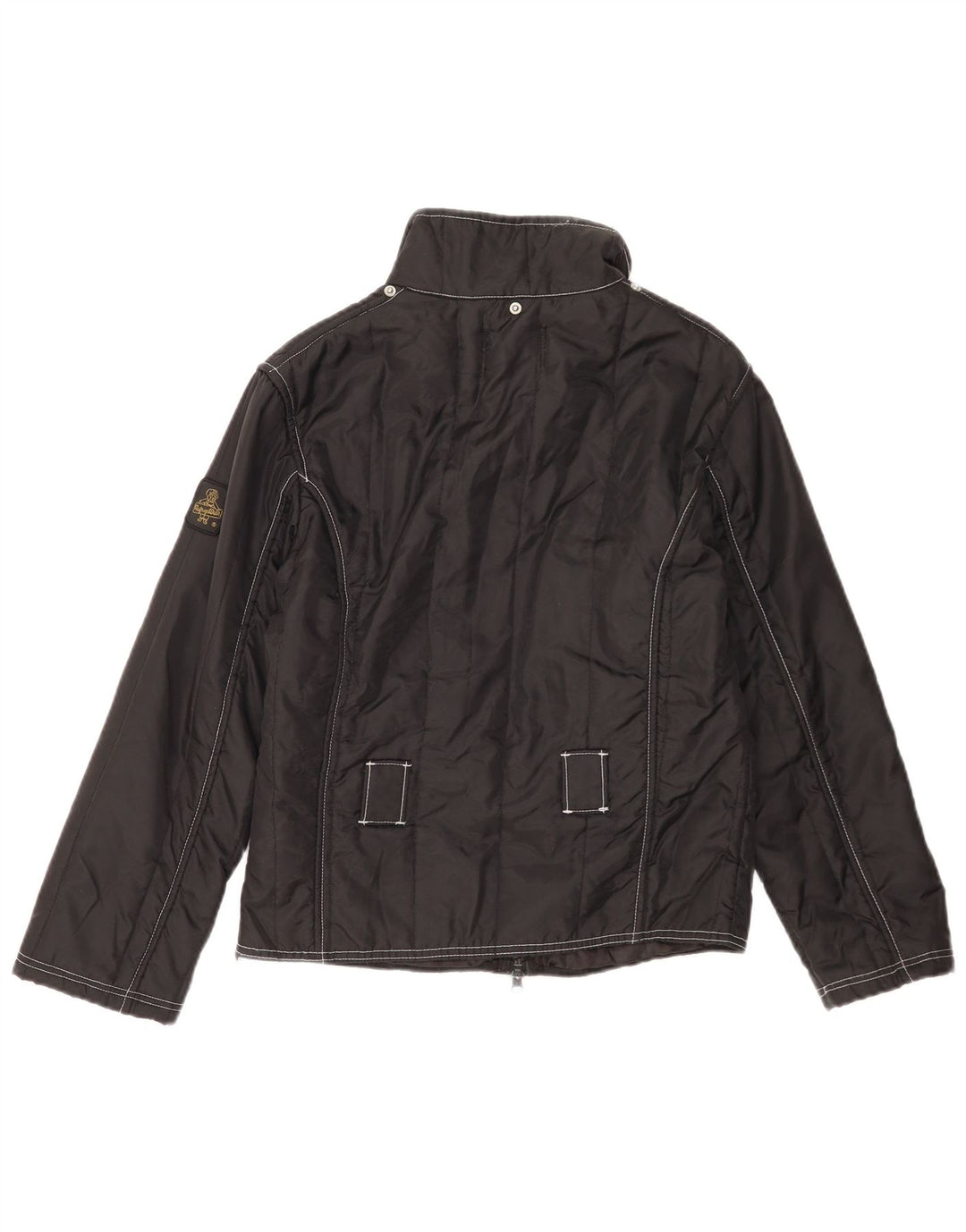 Giacca antipioggia da donna Refrigiwear UK 14 grande nylon nero