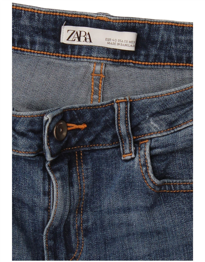 Jeans skinny da donna Zara EU 40 medi W30 L27 Blu