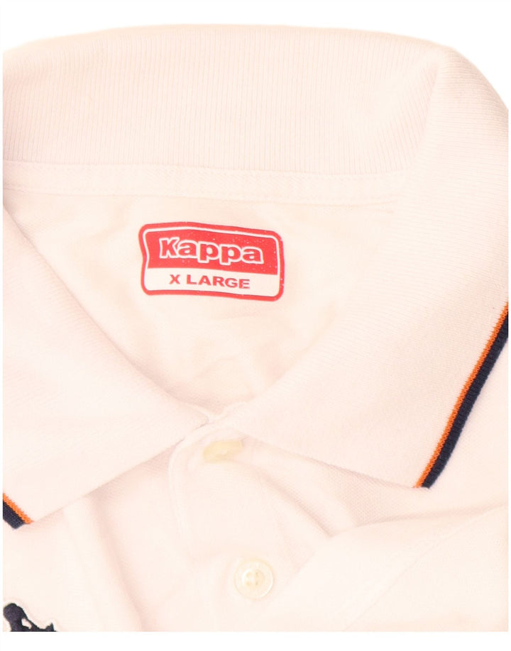 Polo Kappa Uomo XL Bianca