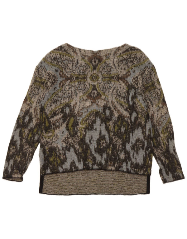 Maglione da donna con scollo a barca Marccain US 3 XS multicolore Tie Dye