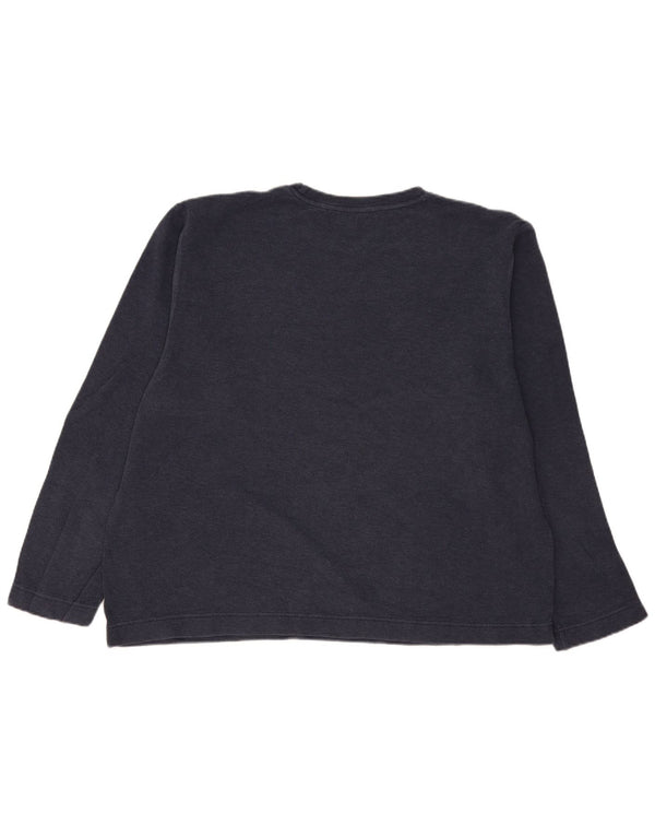 Gap Maglia da uomo classica vestibilità manica lunga 2XL Blu Navy