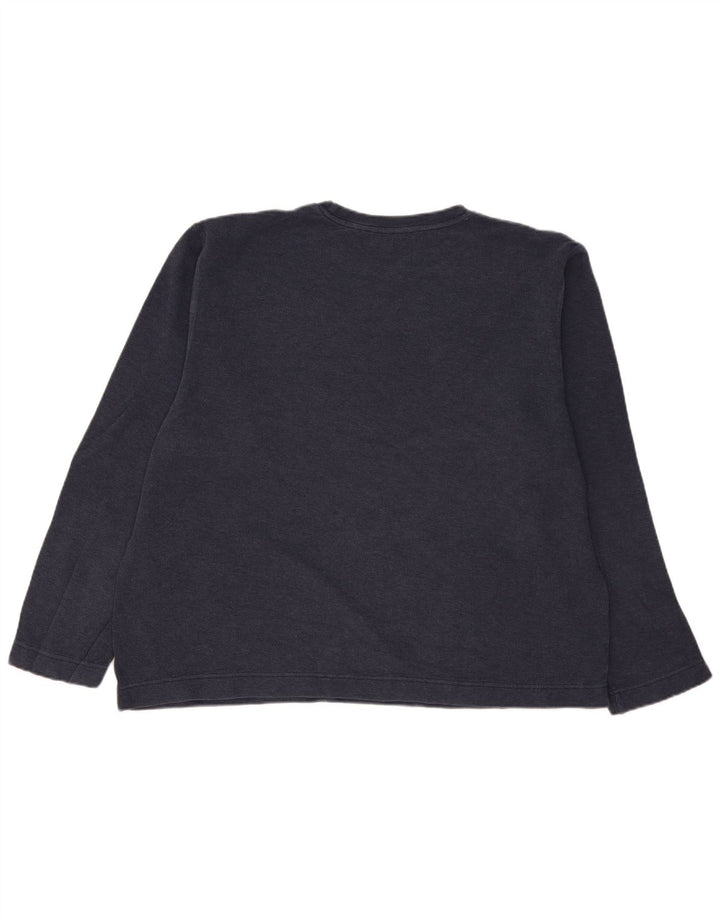 Gap Maglia da uomo classica vestibilità manica lunga 2XL Blu Navy