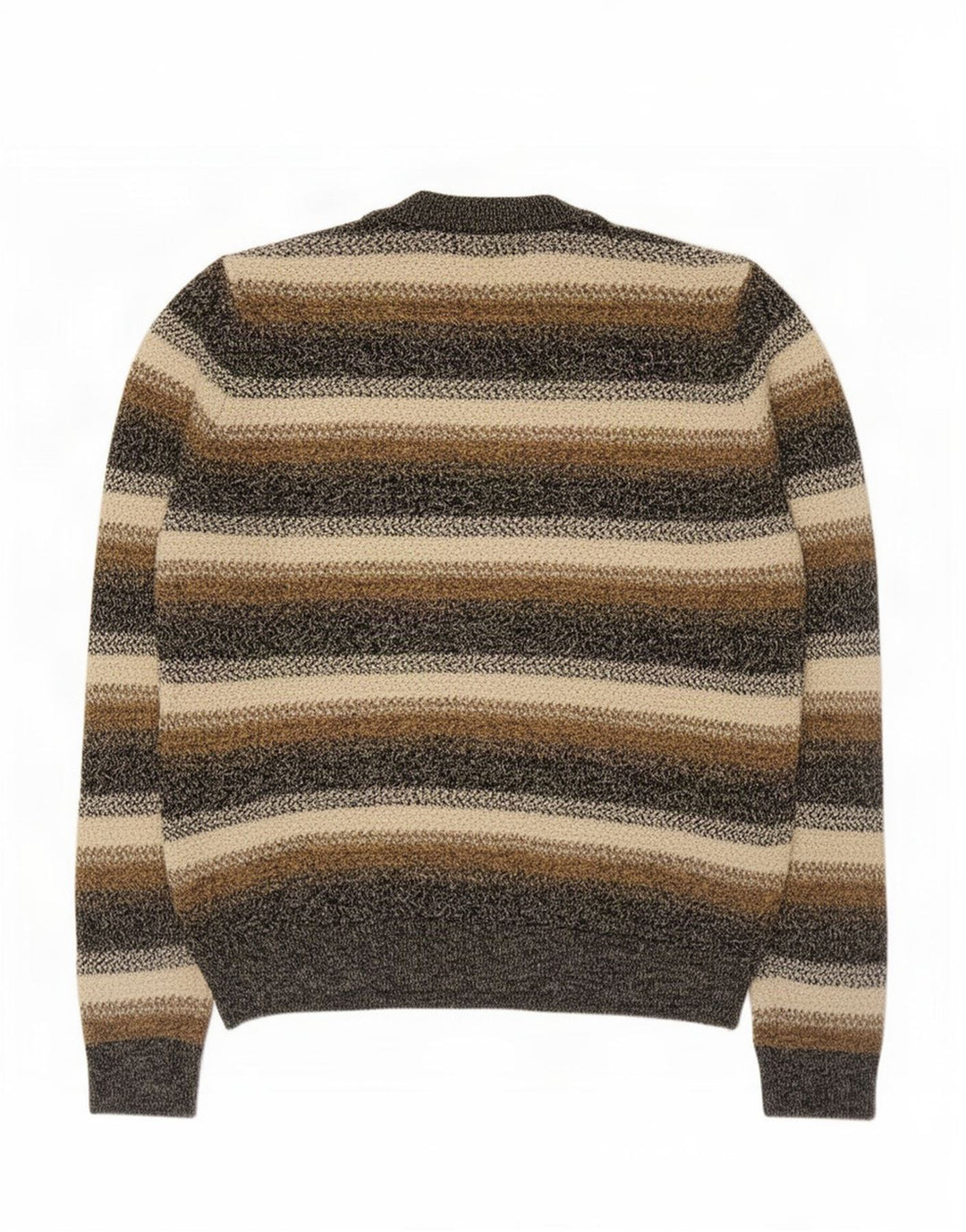 Maglione maglione girocollo da uomo Marks & Spencer a righe medie multicolore