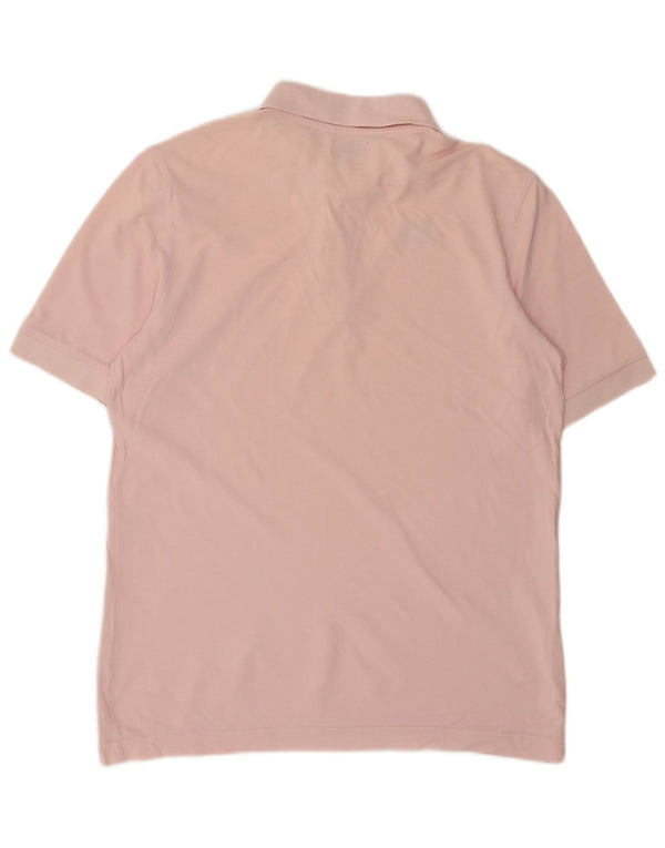 Polo Kappa Uomo Large Rosa In Cotone