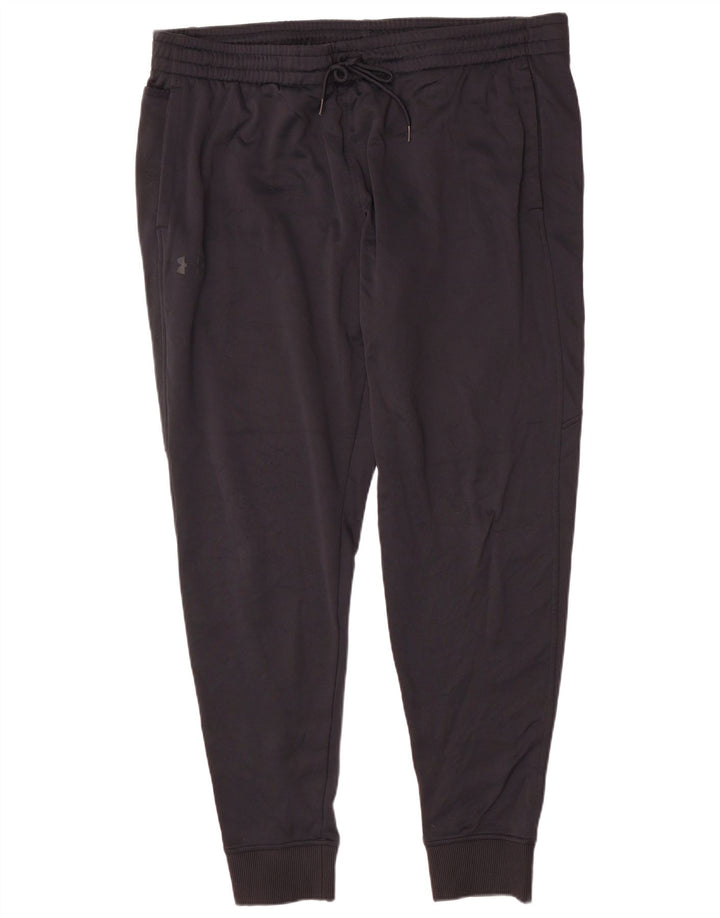 Pantaloni da tuta alti da uomo Under Armour da jogging 3XL poliestere nero