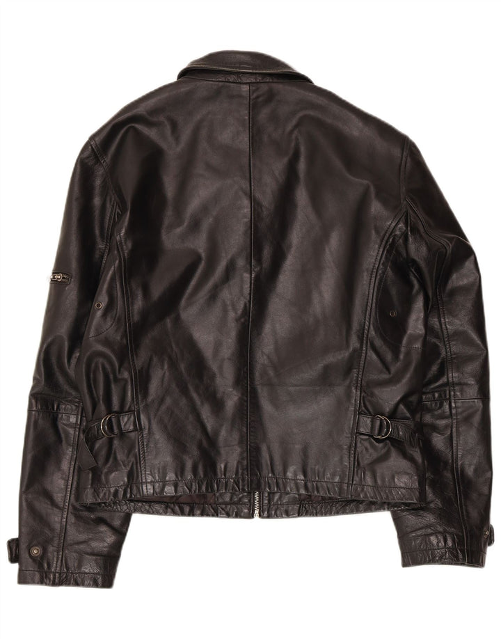 Giacca In Pelle Uomo Conbipel IT 50 Large Nera