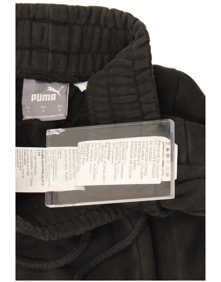 Pantaloni da tuta da uomo PUMA Joggers piccoli in cotone nero