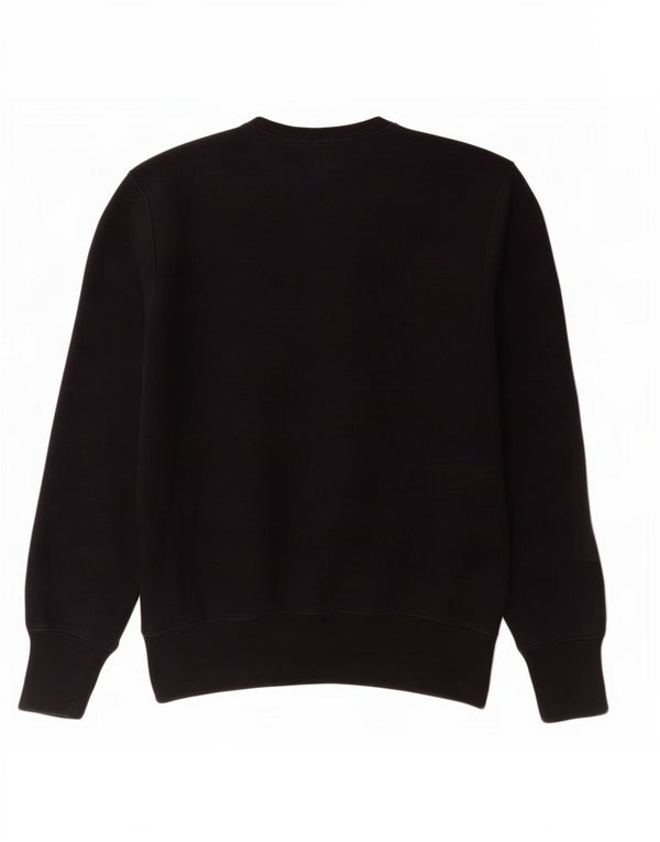 Felpa Champion da uomo con trama inversa, maglione XL, cotone blu navy