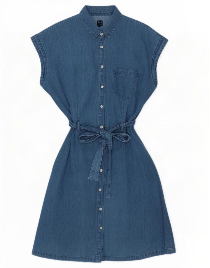 Abito in denim da donna Gant UK 16 grande cotone blu