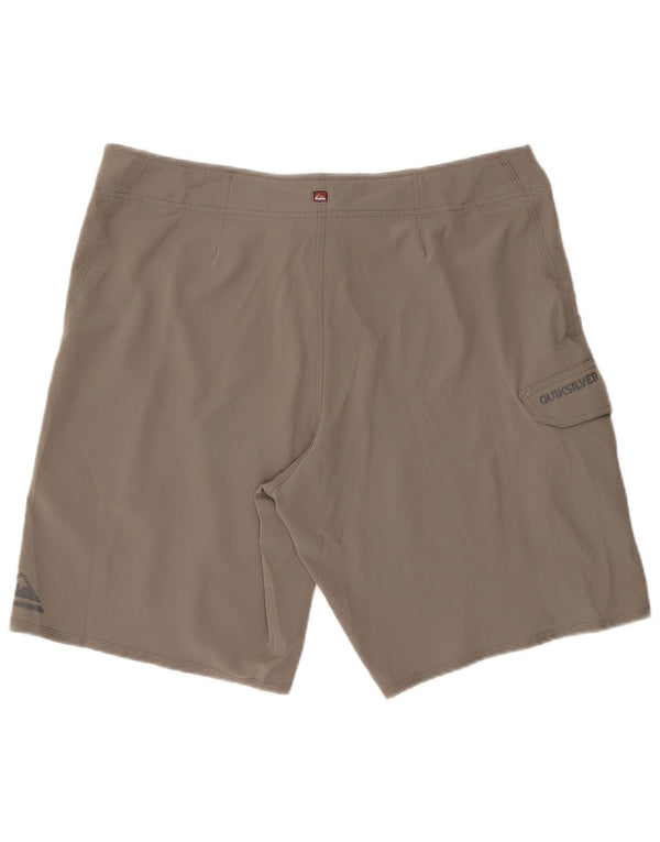 Pantaloncini da bagno da uomo Quiksilver XL grigio poliestere