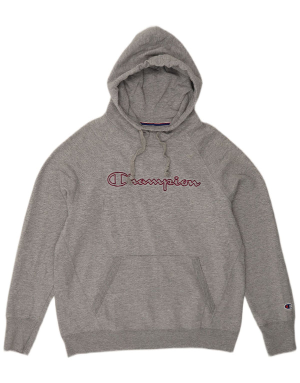 Maglione con cappuccio da donna Champion UK 16 Large Grigio Poliestere