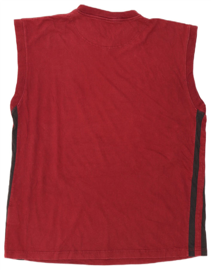 Canotta da uomo Starter XL in cotone bordeaux