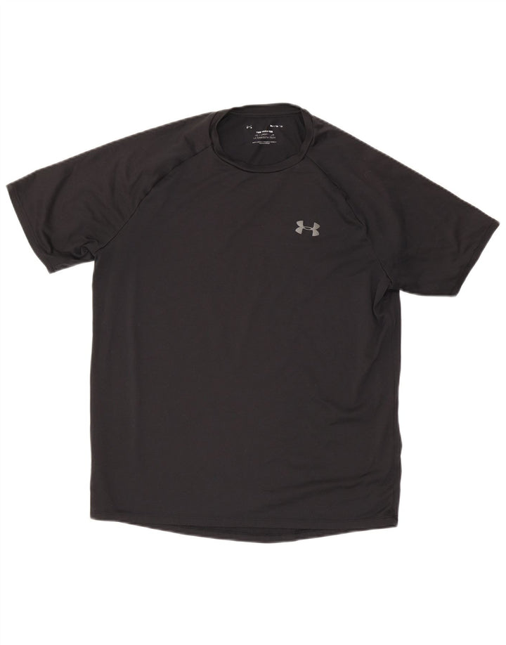 Maglietta da uomo Under Armour Top media nera