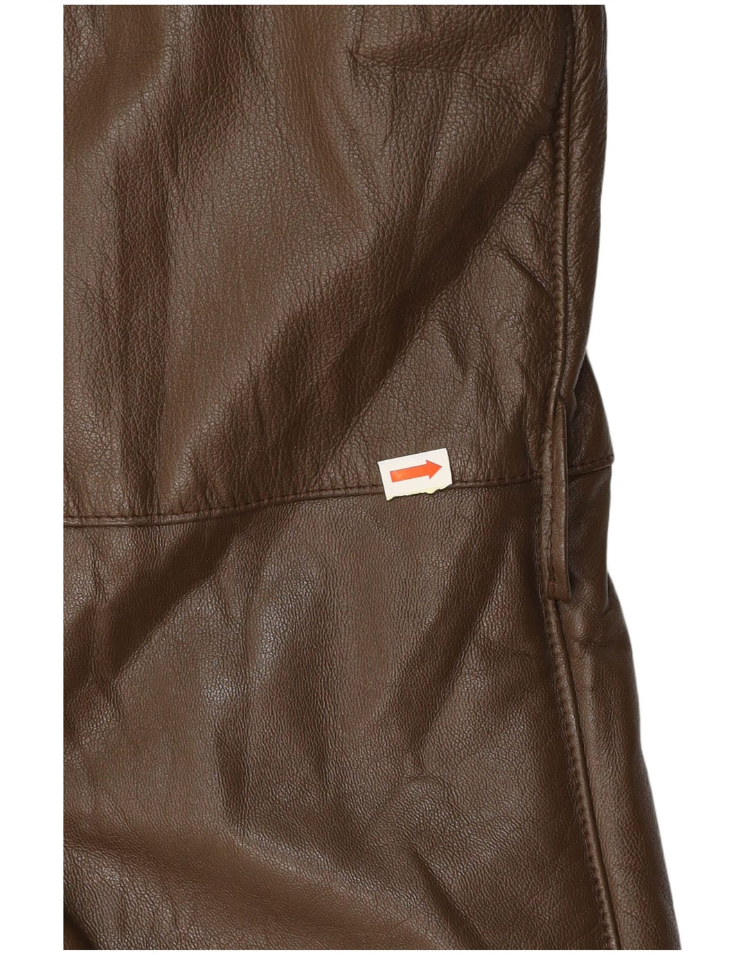 Cappotto in pelle da uomo VINTAGE UK 38 Marrone medio