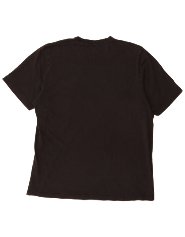 T-shirt grafica da uomo ADIDAS Top XL in cotone nero