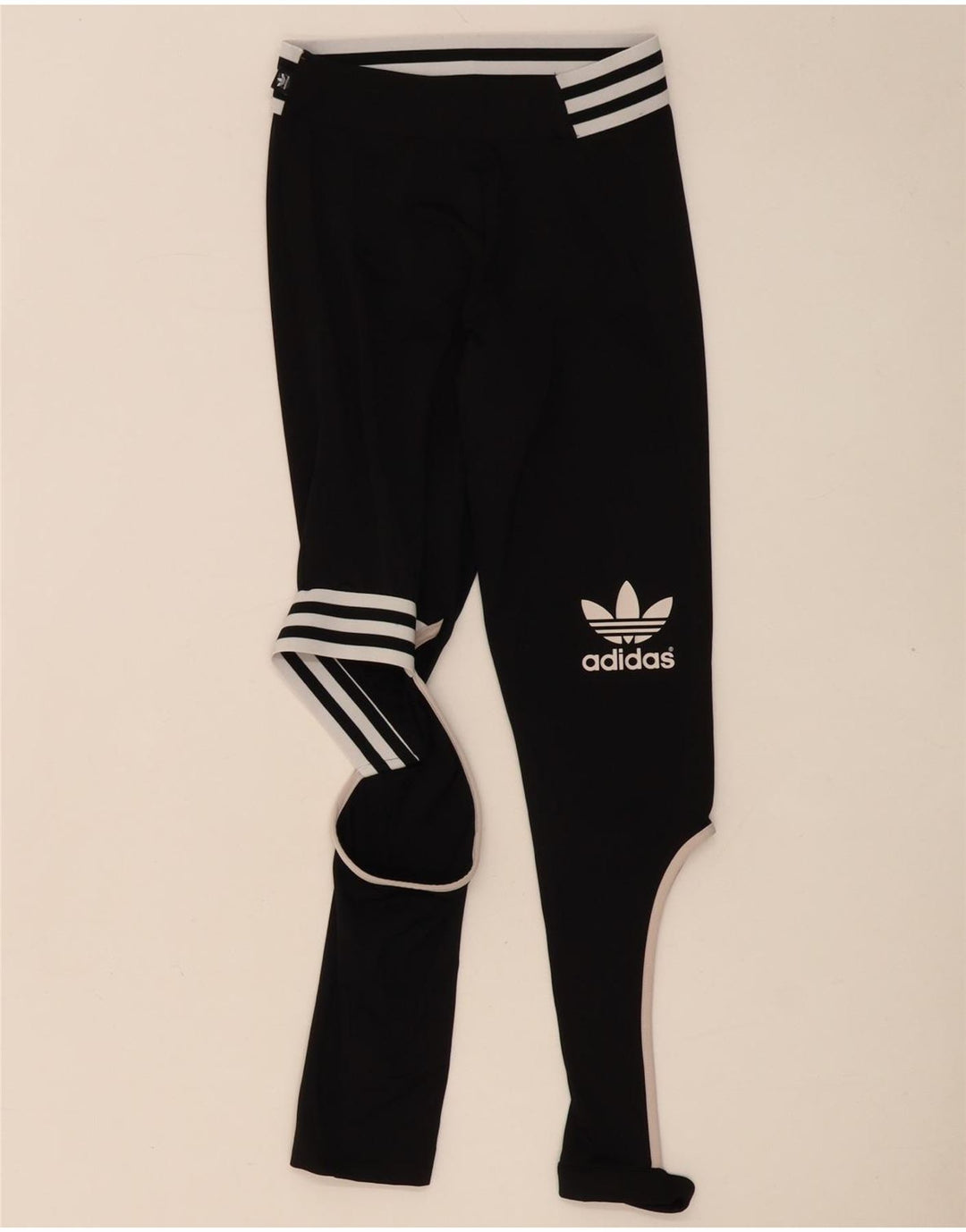 Leggings Adidas Rita Ora da donna UK 8 Small Nero Colourblock Poliestere