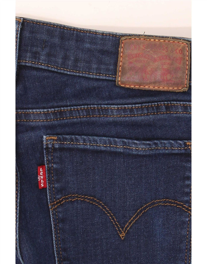 Jeans Levi's 715 Bootcut da donna W30 L32 in cotone blu navy