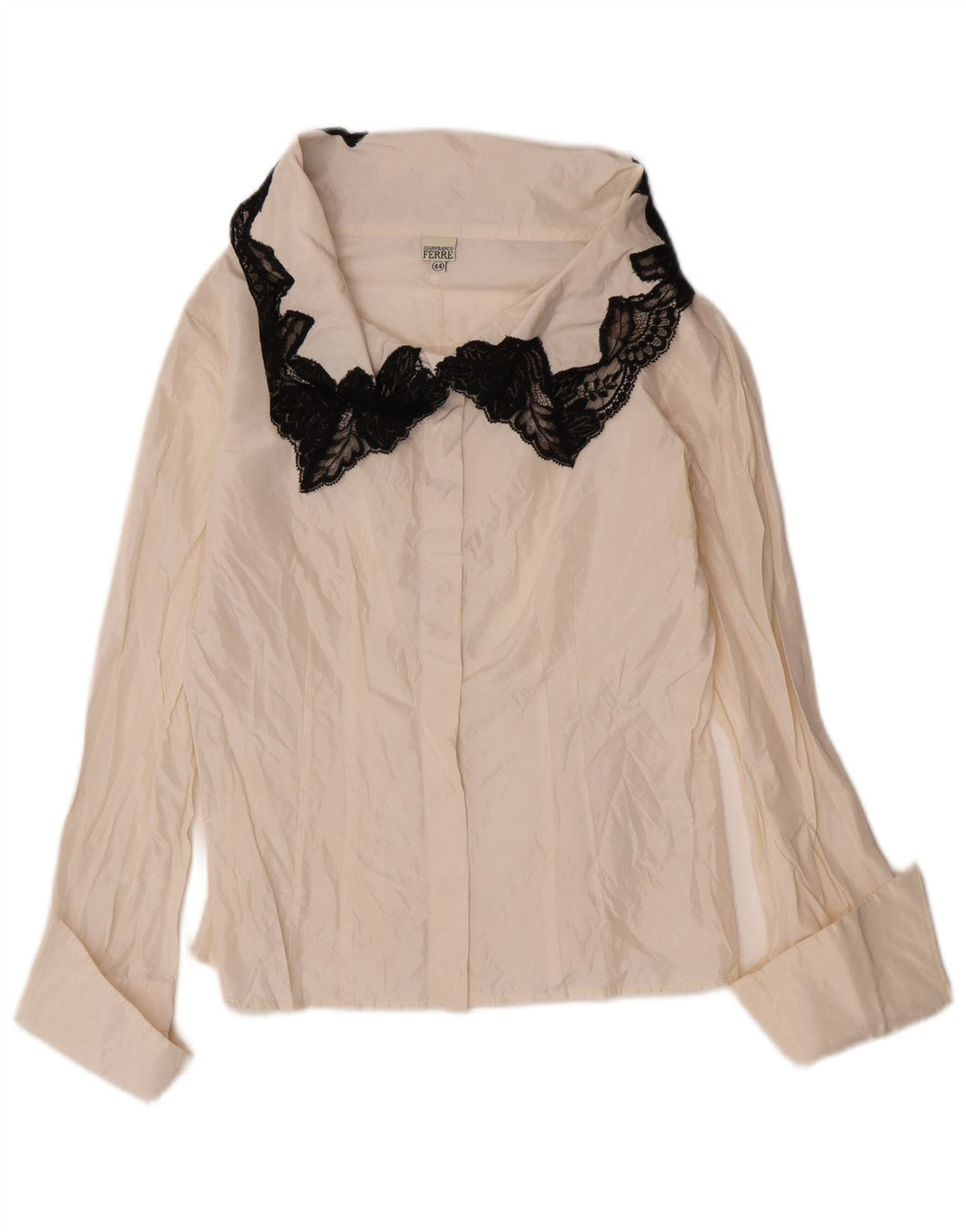 Camicia da donna Gianfranco Ferre IT 44 Medio Off White floreale