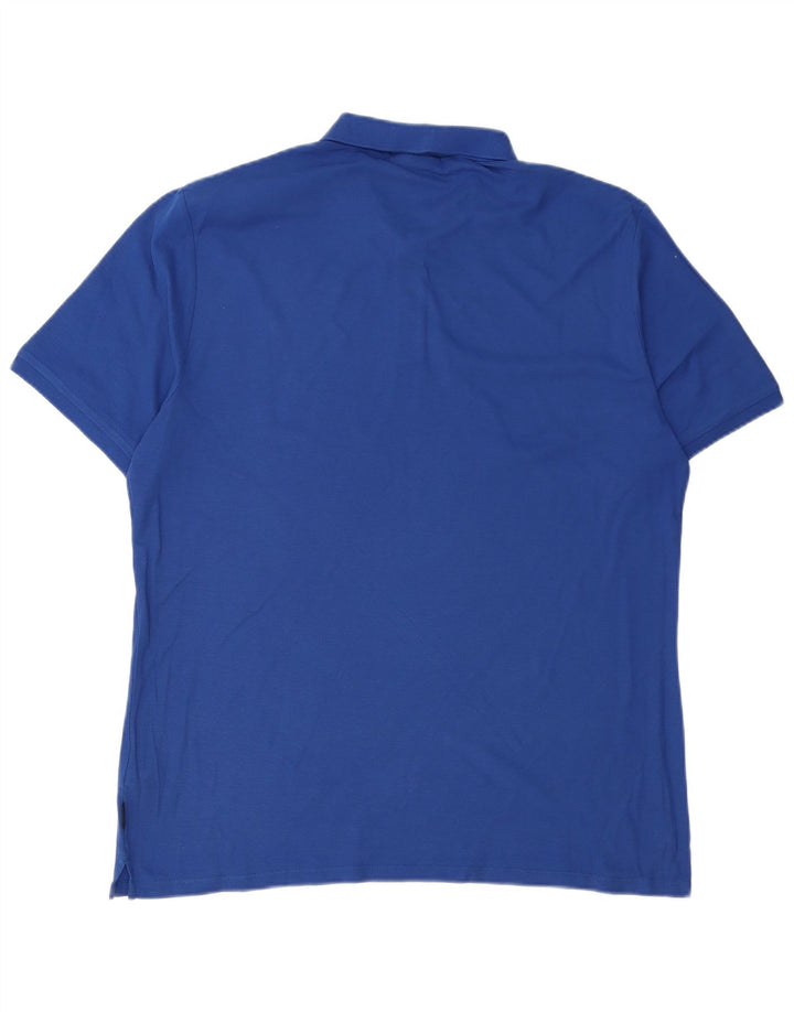 Polo da uomo Calvin Klein XL in cotone blu