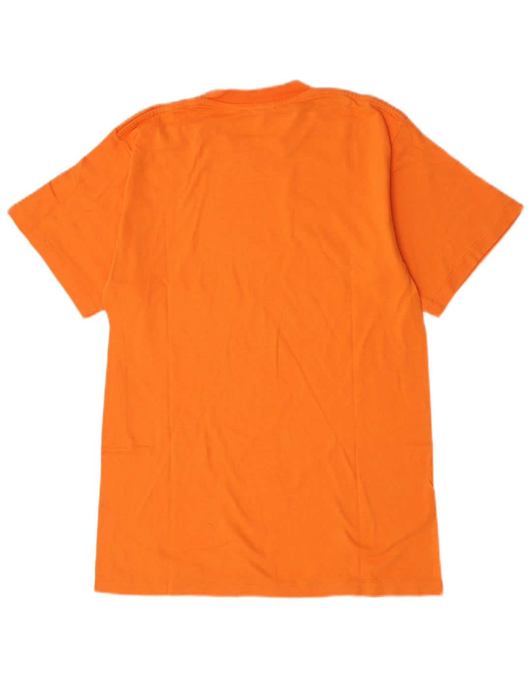T-shirt grafica da uomo Champion Top in cotone arancione medio