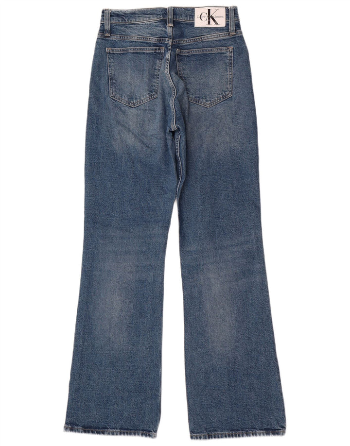 Jeans Bootcut da donna Calvin Klein W26 L30 cotone blu