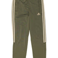 Pantaloni della tuta da ragazzo Adidas 13-14 anni in poliestere kaki