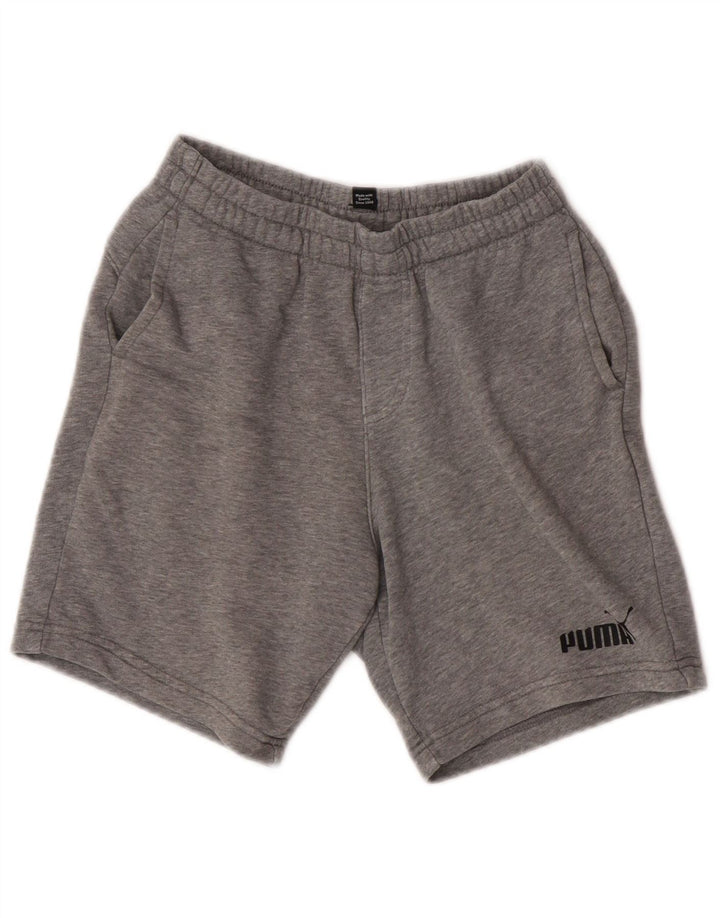 Pantaloncini sportivi Puma da ragazzo 11-12 anni Grigi
