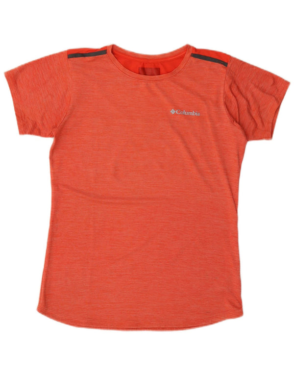 Maglietta da donna Columbia UK 16 Large Arancione Poliestere