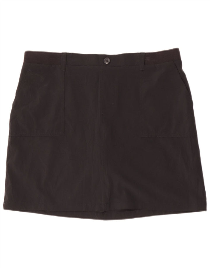 Minigonna Lee Riders da donna US 14 XL W36 poliestere nero