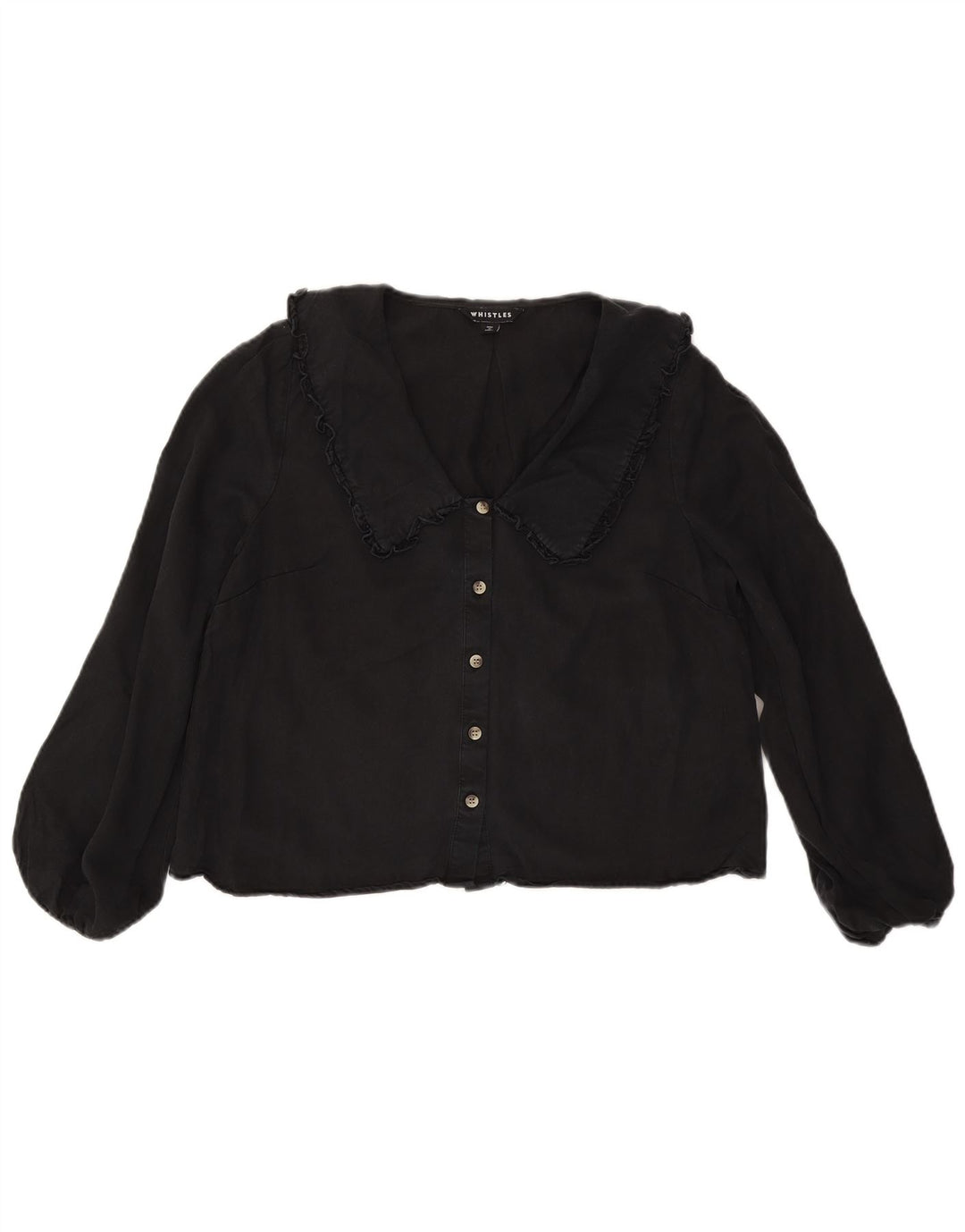 Camicetta corta da donna Whistle UK 12 Lycra nera media