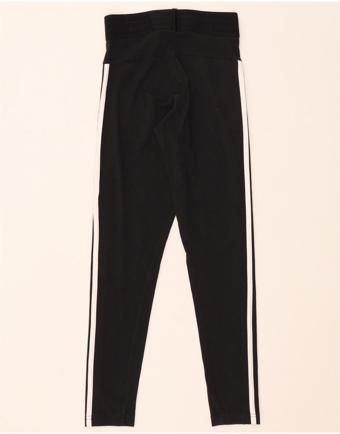 Leggings ADIDAS da donna UK 4/6 XS cotone nero