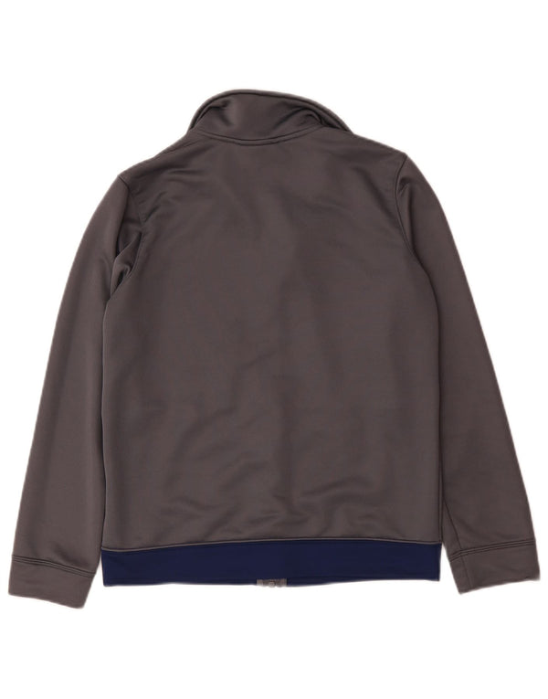 Giacca superiore della tuta da ragazzo Nike 12-13 anni Large in poliestere color block grigio