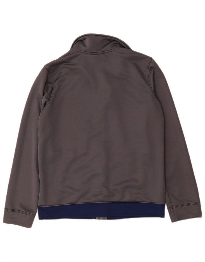 Giacca superiore della tuta da ragazzo Nike 12-13 anni Large in poliestere color block grigio